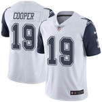 Nike Dallas Cowboys #19 Amari Cooper White Men's Stitched Nfl Limited Rush Jersey Nfl