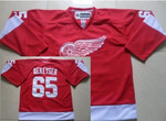 Detroit Red Wings #65 Danny Dekeyser Red Jersey Nhl