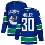 Adidas Vancouver Canucks #30 Ryan Miller Blue Home Stitched Nhl Jersey Nhl