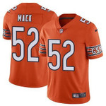 Nike Chicago Bears #52 Khalil Mack Orange Men's Stitched Nfl Limited Rush Jersey Nfl