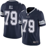 Cowboys #79 Trysten Hill Navy Blue Team Color Men's Stitched Football Vapor Untouchable Limited Jersey Nfl