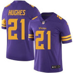 Nike Minnesota Vikings #21 Mike Hughes Purple Men's Stitched Nfl Limited Rush Jersey Nfl