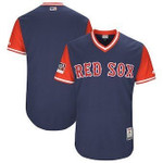 Men's Boston Red Sox Blank Majestic Navy 2018 Players' Weekend Team Jersey Mlb