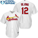 St.Louis Cardinals #12 Paul Dejong White New Cool Base Stitched Baseball Jersey Mlb