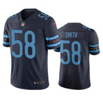 Chicago Bears #58 Roquan Smith Navy Vapor Limited City Edition Nfl Jersey Nfl