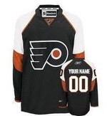 Personalize Jersey Philadelphia Flyers Youths Customized Black Jersey Nhl