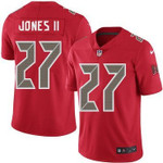 Nike Buccaneers #27 Ronald Jones Ii Red Men's Stitched Nfl Limited Rush Jersey Nfl