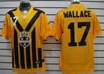 Nike Pittsburgh Steelers #17 Mike Wallace 1933 Yellow Throwback Jersey Nfl