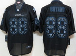 Nike Dallas Cowboys #88 Dez Bryant Lights Out Black Ornamented Elite Jersey Nfl