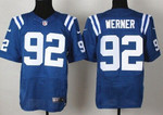 Nike Indianapolis Colts #92 Bjorn Werner Blue Elite Jersey Nfl