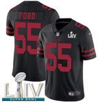 Nike 49Ers #55 Dee Ford Black Super Bowl Liv 2020 Alternate Men's Stitched Nfl Vapor Untouchable Limited Jersey Nfl