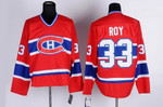 Montreal Canadiens #33 Patrick Roy Red Throwback Ccm Jersey Nhl