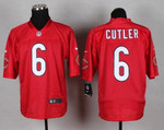 Nike Chicago Bears #6 Jay Cutler 2014 Qb Red Elite Jersey Nfl