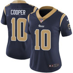Women's Nike Los Angeles Rams #10 Pharoh Cooper Navy Blue Team Color Stitched Nfl Vapor Untouchable Limited Jersey Nfl- Women's