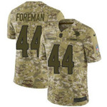 Nike Vikings #44 Chuck Foreman Camo Men's Stitched Nfl Limited 2018 Salute To Service Jersey Nfl