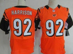 Nike Cincinnati Bengals #92 James Harrison Orange Elite Jersey Nfl