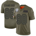 Nike Cowboys #98 Tyrone Crawford Camo Men's Stitched Nfl Limited 2019 Salute To Service Jersey Nfl
