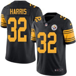 Nike Steelers #32 Franco Harris Black Men's Stitched Nfl Limited Rush Jersey Nfl