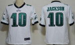 Nike Philadelphia Eagles #10 Desean Jackson White Game Jersey Nfl