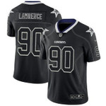 Nike Cowboys 90 Demarcus Lawrence Black Shadow Legend Limited Jersey Nfl