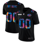 Personalize Jerseysan Francisco 49Ers Custom Men's Nike Multi-Color Black 2020 Nfl Crucial Catch Vapor Untouchable Limited Jersey Nfl