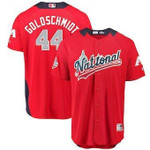 Men's National League #44 Paul Goldschmidt Majestic Red 2018 Mlb All-Star Game Home Run Derby Player Jersey Mlb