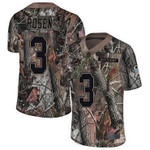 Dolphins #3 Josh Rosen Camo Men's Stitched Football Limited Rush Realtree Jersey Nfl