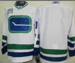 Personalize Jersey Vancouver Canucks Youths Customized White Third Jersey Nhl
