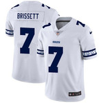 Indianapolis Colts #7 Jacoby Brissett Nike White Team Logo Vapor Limited Nfl Jersey Nfl