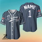 4Th Of July Usa Pinstripes Drinking Baseball Jersey | Colorful | Adult Unisex | S - 5Xl Full Size - Baseball Jersey Lf