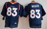 Nike Denver Broncos #83 Wes Welker 2013 Blue Elite Jersey Nfl