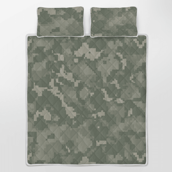 Enjoyable Military Style Quilt Bedding Set Soft And Lightweight