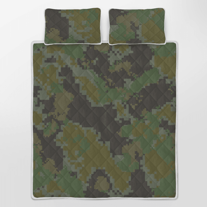 Army Style Quilt Set Soft And Lightweight