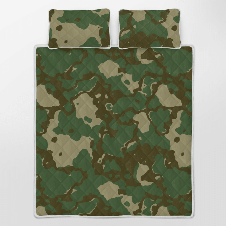 Fantastic Military Style Pillow And Blanket Set Easy Care & Fade Resistant