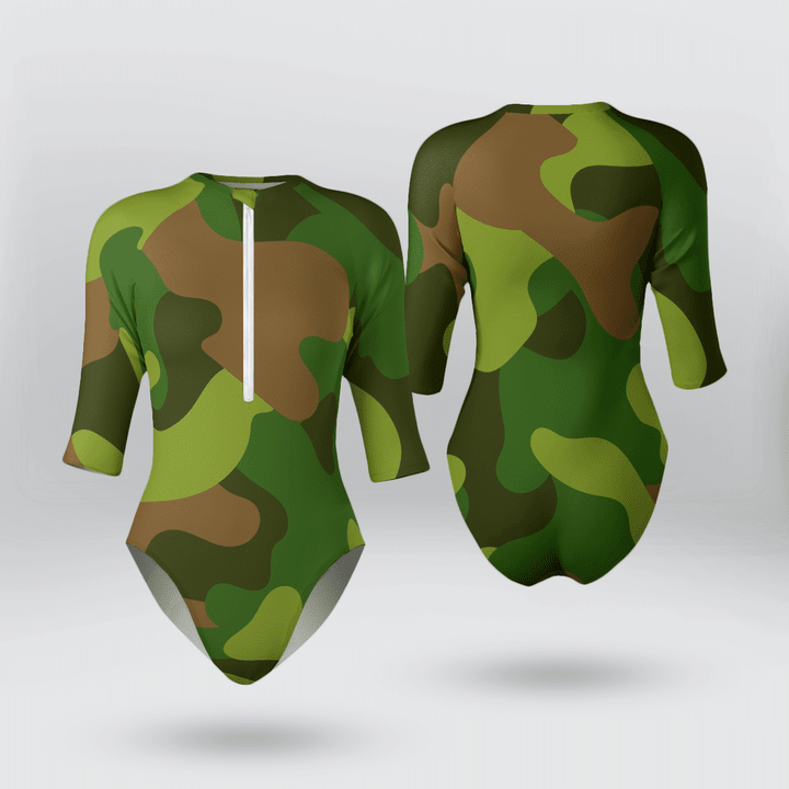 Camouflage Cute Cheap Bathing Suits Built In Bra