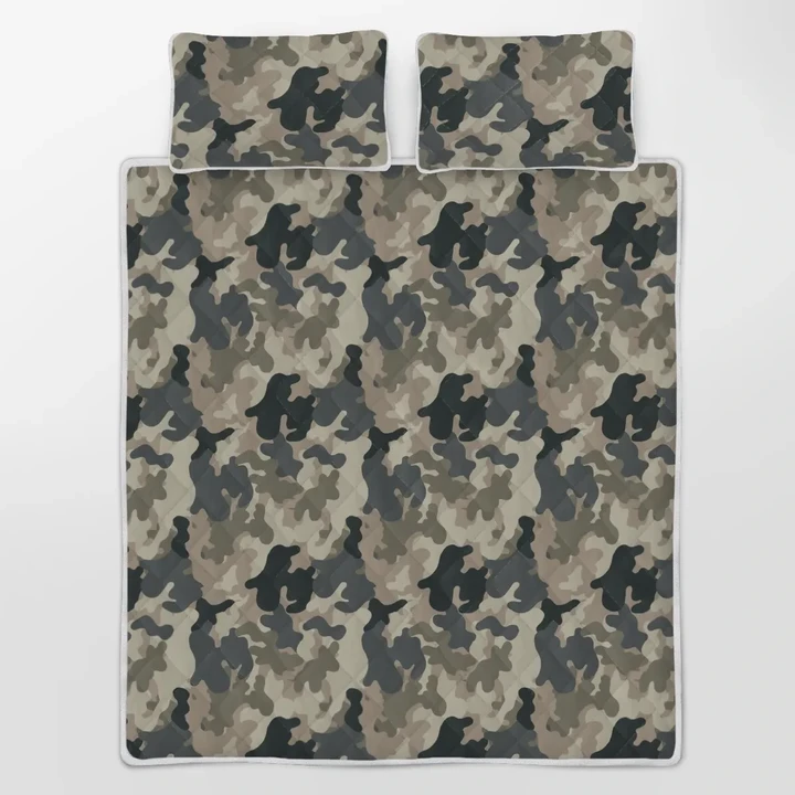 Camouflage Bedroom Quilt Sets Soft And Lightweight