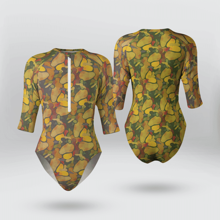 Camouflage Swimsuits For Women Over 42 Built In Bra