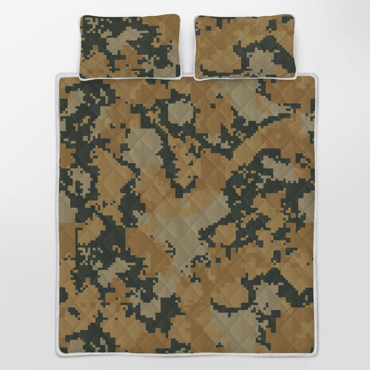 Military Style Quilt Bedding Set Soft And Lightweight