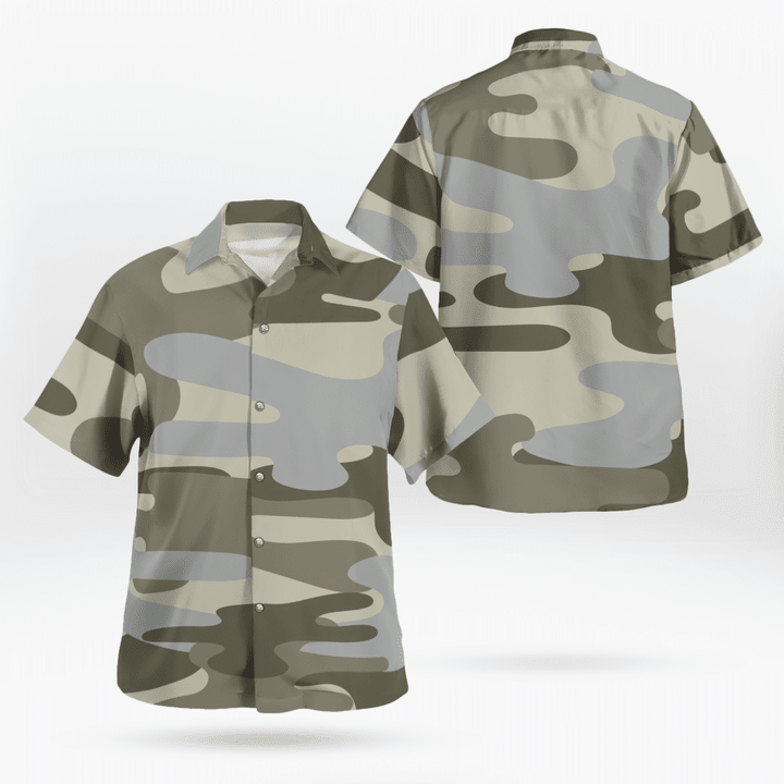 Army Style Hawaii Shirt Fun And Comfortable