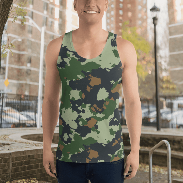 Camouflage Workout Singlets Fresh & Sporty