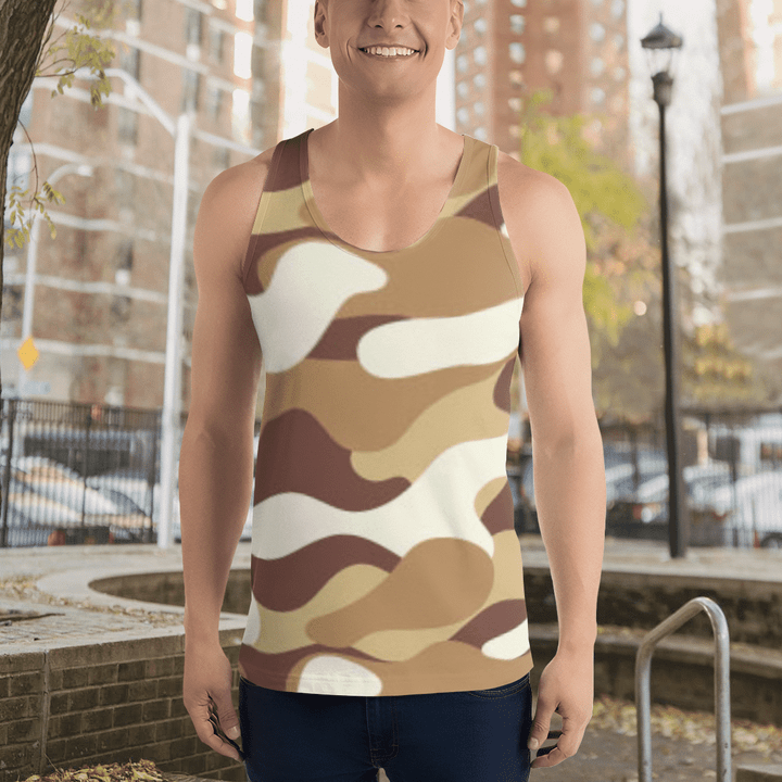 Army Style Womens Graphic Tank Tops Premium Fabric