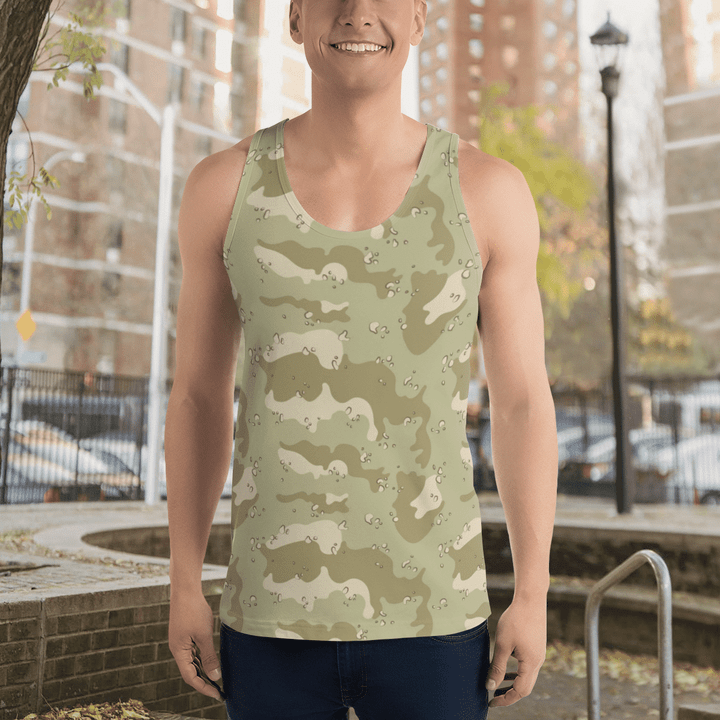 Ultimate Camo Muscle Tank Premium Fabric
