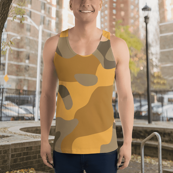 Military Style Funny Tank Tops Mens Comfort And Mobility