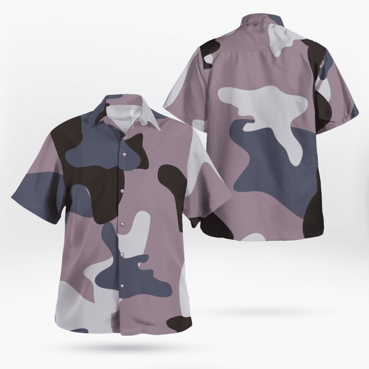 Fantastic Camouflage Colorful Hawaiian Shirts Comfort And Mobility