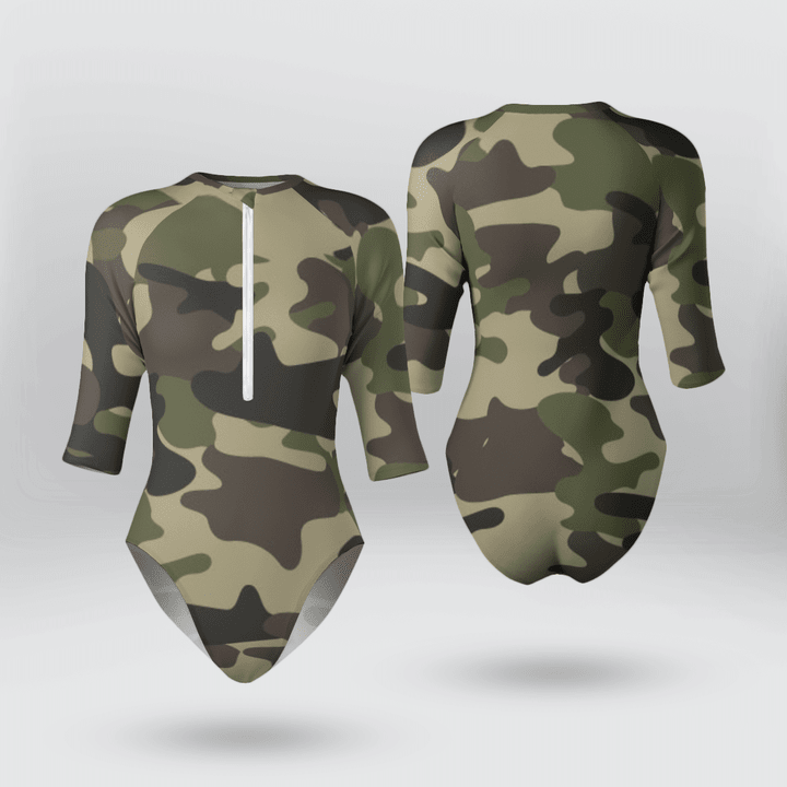 Camouflage Swimming Costumes For Swimming Surfing