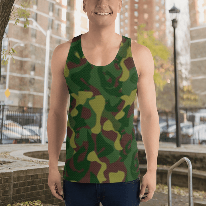 Camouflage Sleeveless Workout Shirts Fresh & Sporty
