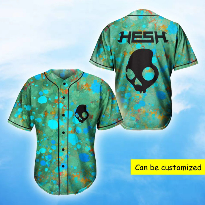Hesh X Splash Rave Edm Baseball Jersey | Colorful | Adult Unisex | S - 5Xl Full Size - Baseball Jersey Lf