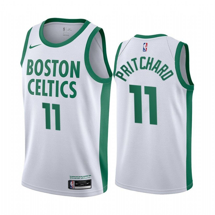 Nike Celtics #11 Payton Pritchard White Nba Swingman 2020-21 City Edition Jersey Nba
