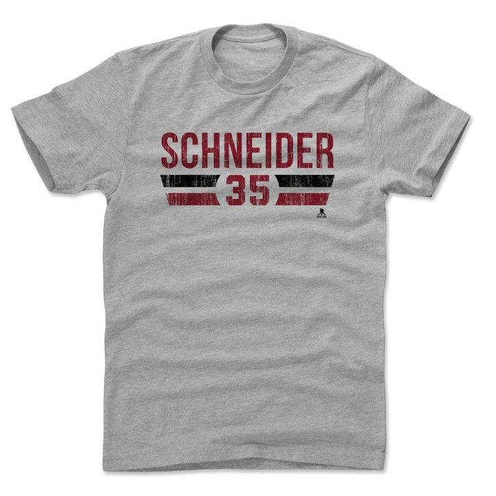 Cory Schneider Font R NHLPA Shirt New Jersey Devils