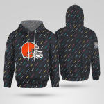 Cleveland Crucial Catch 2021 Hoodie (100% Donation National Breast Cancer Foundation)